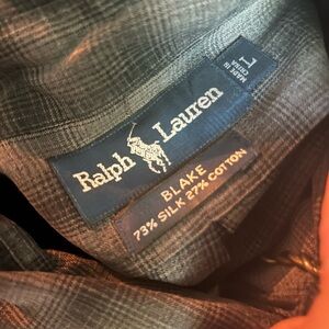 Ralph Lauren Silk Shirt- Size: L